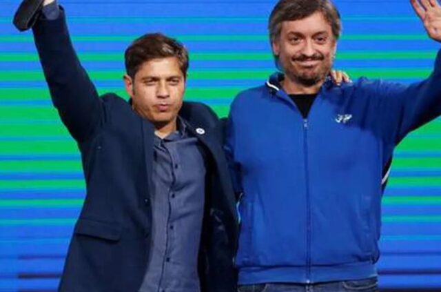 Axel Kicillof y Máximo