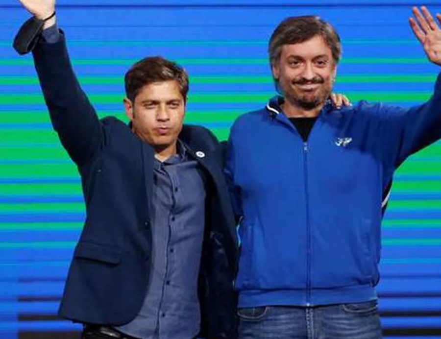 Axel Kicillof y Máximo