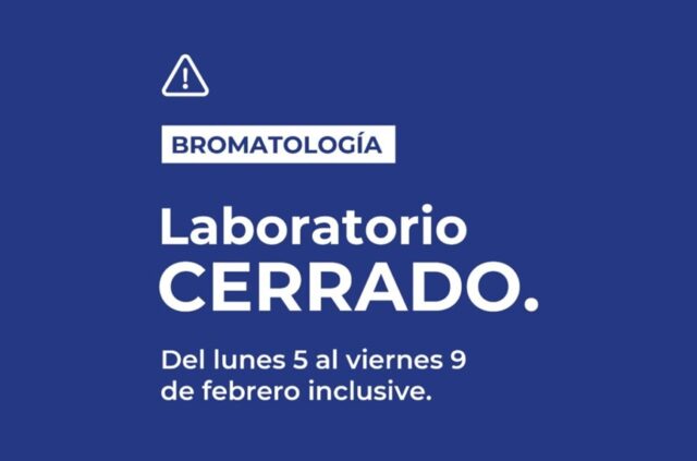 Cierre de laboratorio de
