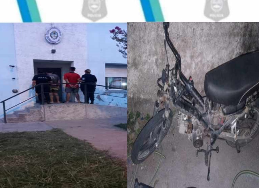 Circulaban en una moto