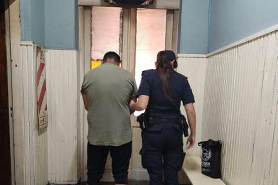 Detuvieron a un hombre