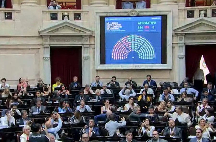 Diputados aprobó la