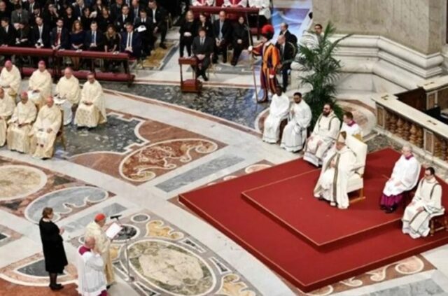 El Papa Francisco canonizó