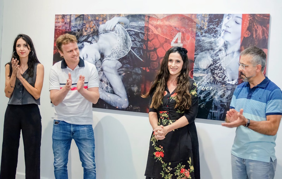 Inauguró la primera muestra