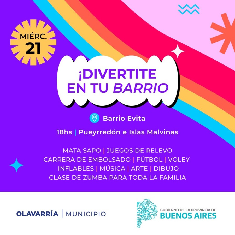 Llega divertite en tu
