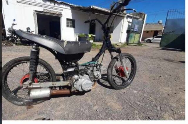 Recuperaron una moto robada