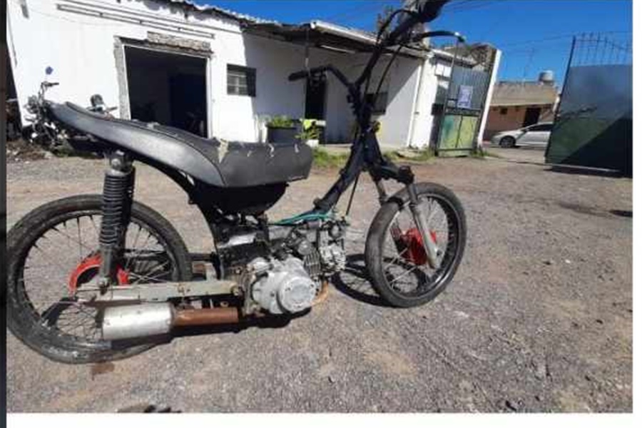 Recuperaron una moto robada