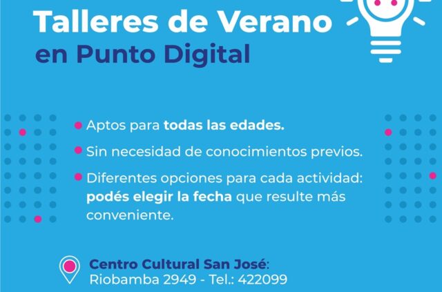 Talleres de verano 2024