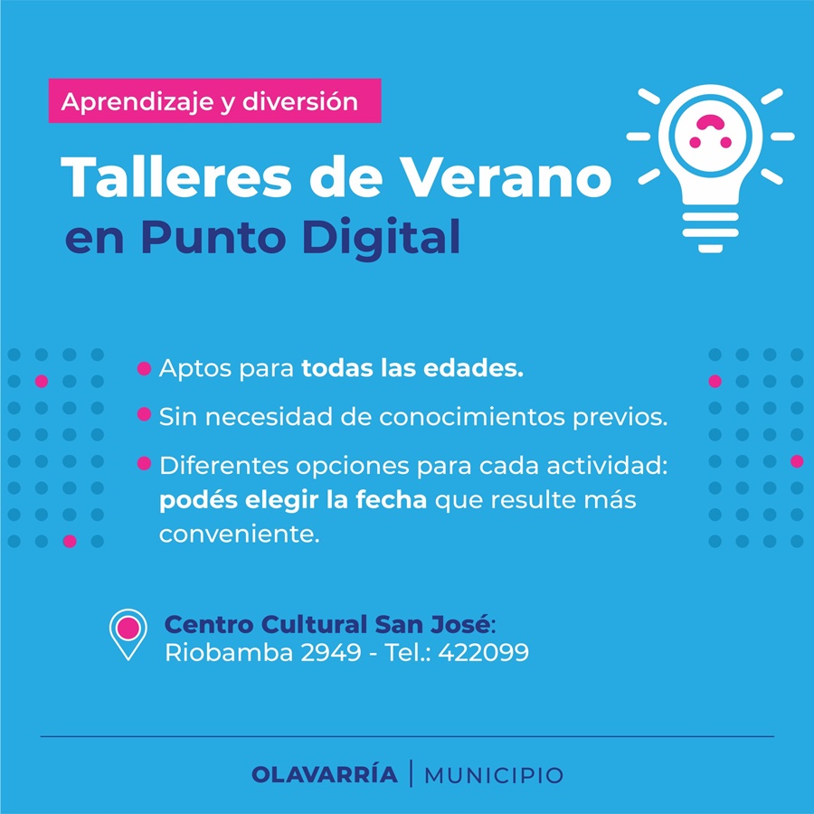 Talleres de verano 2024