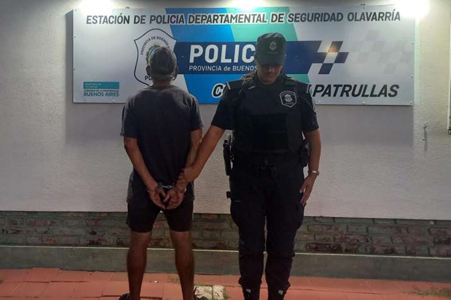 Un hombre fue aprehendido