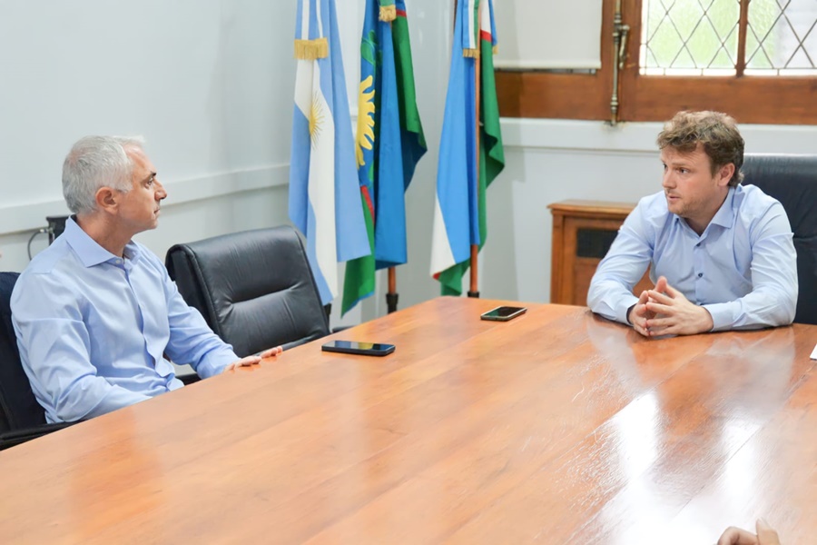 Wesner recibió a directivos
