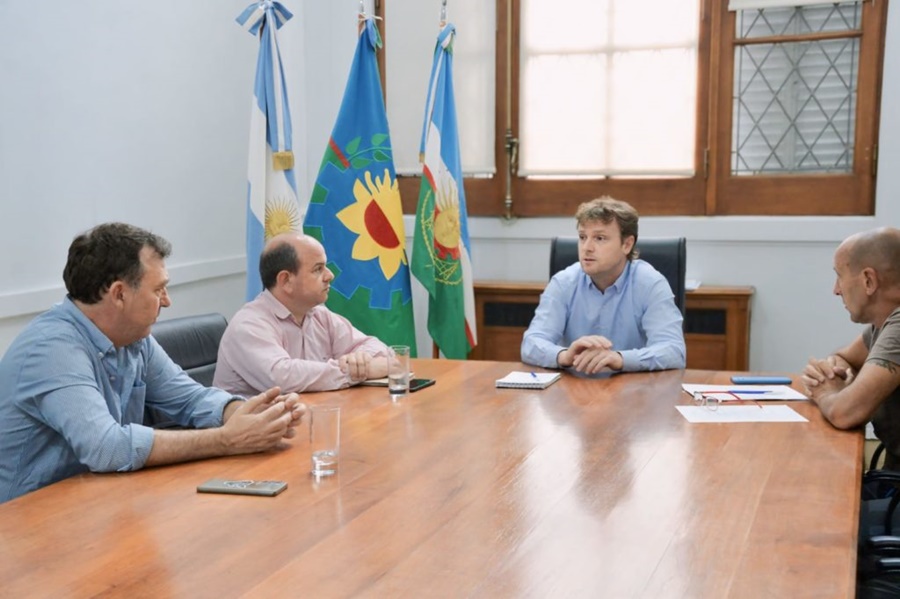 Wesner recibió al presidente
