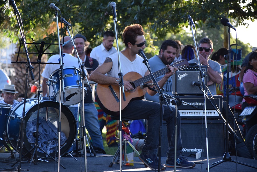 Acto en el parque