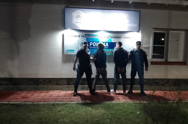 Aprehendieron a dos personas