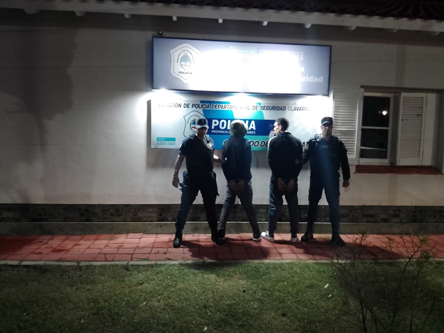 Aprehendieron a dos personas