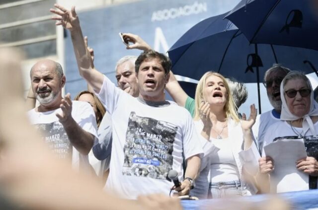 Axel Kicillof participó de