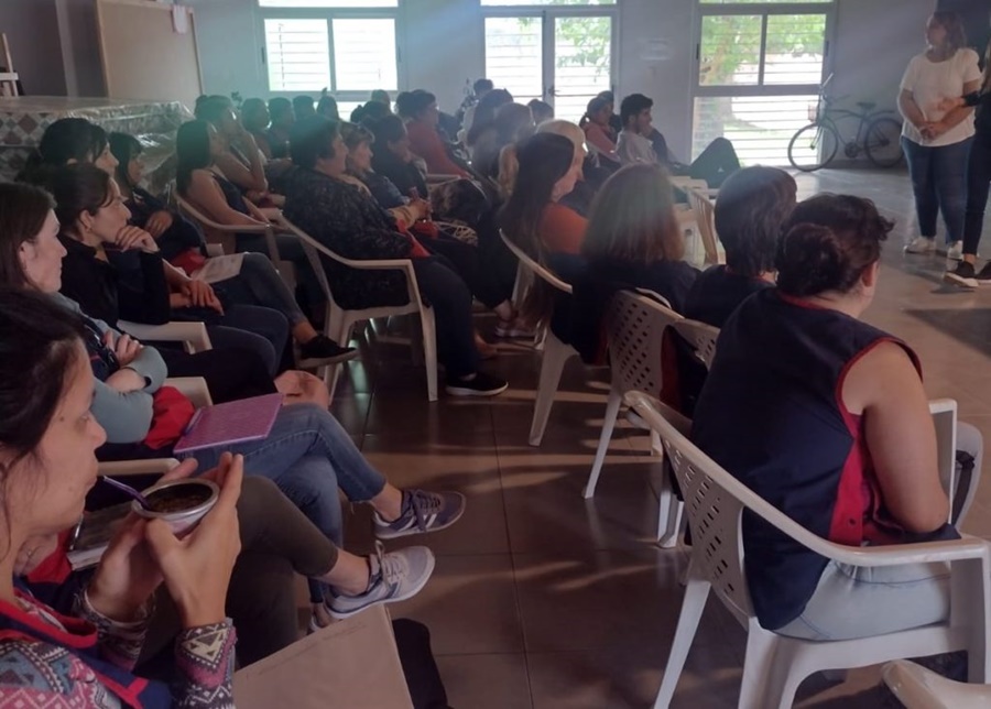 Capacitación sobre alimentación saludable