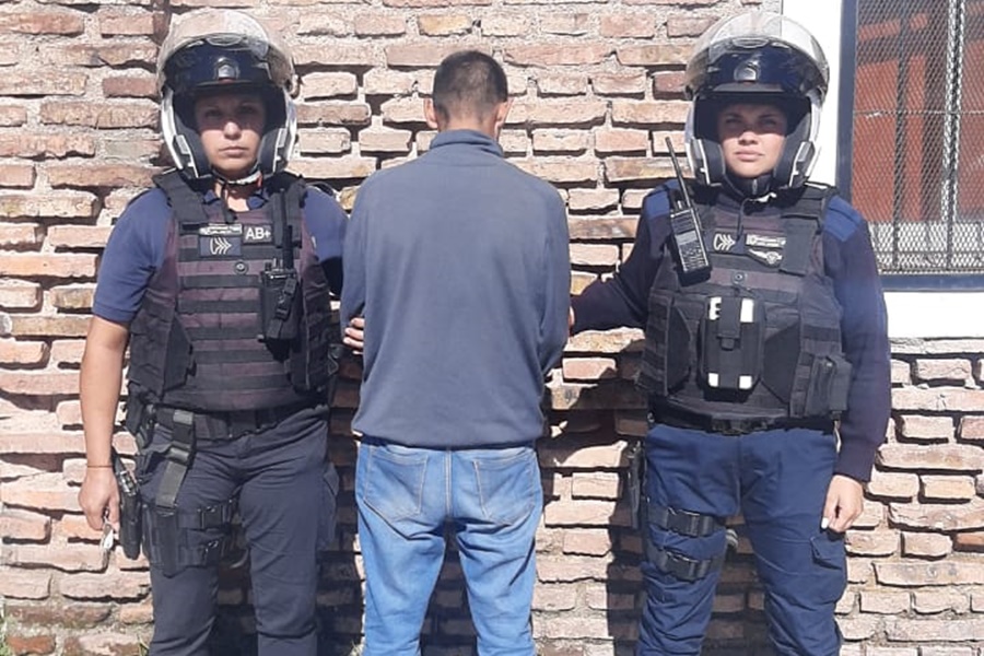 Detuvieron a un hombre