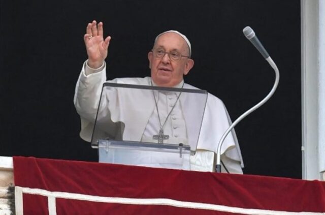 El Papa Francisco dirigió