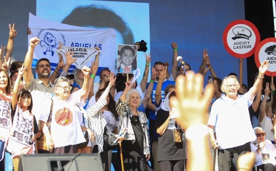 Estela de Carlotto reclamó