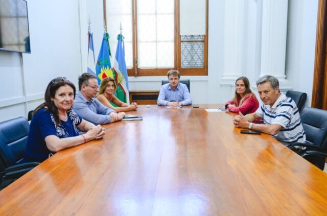 Wesner recibió a concejales