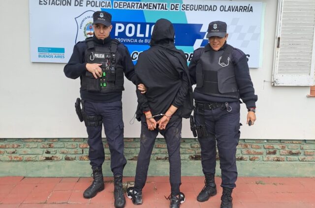 Aprehendieron a una persona