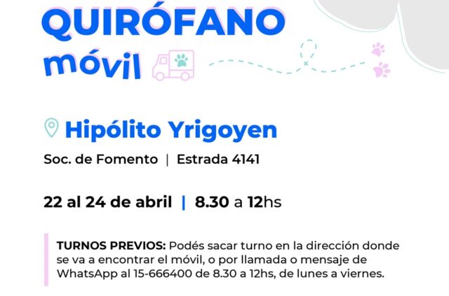 El Quirófano Veterinario Móvil