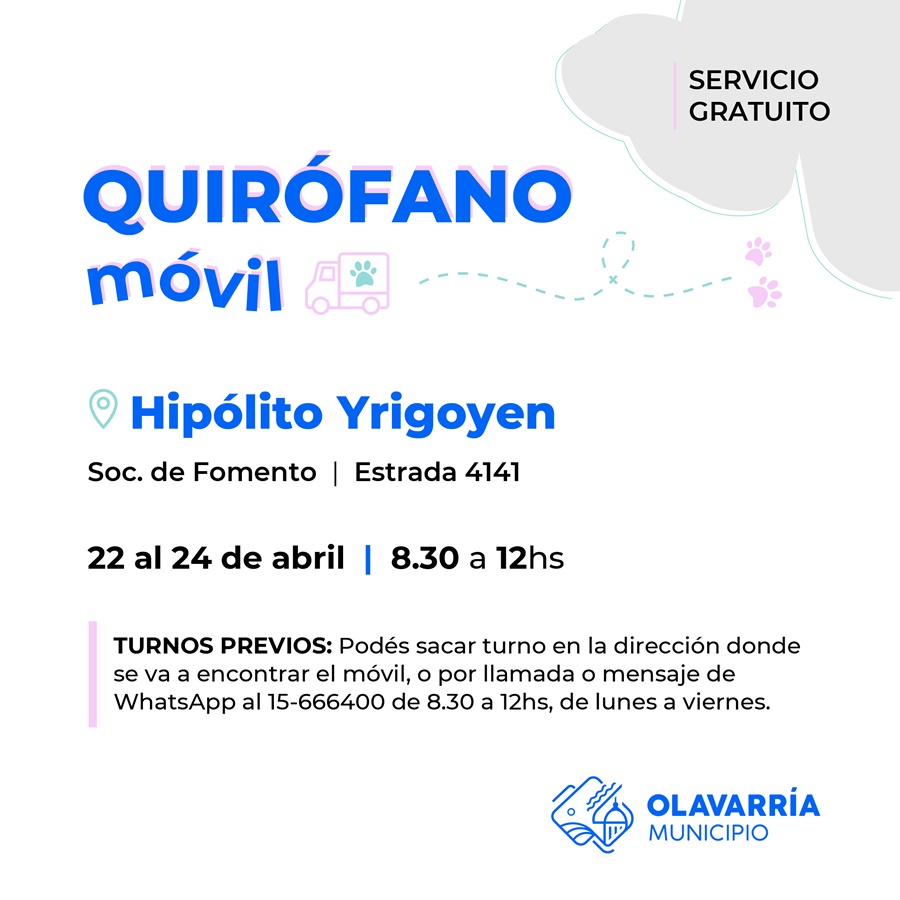 El Quirófano Veterinario Móvil