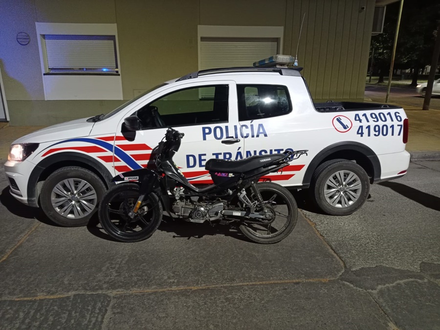 Importante cantidad de motos