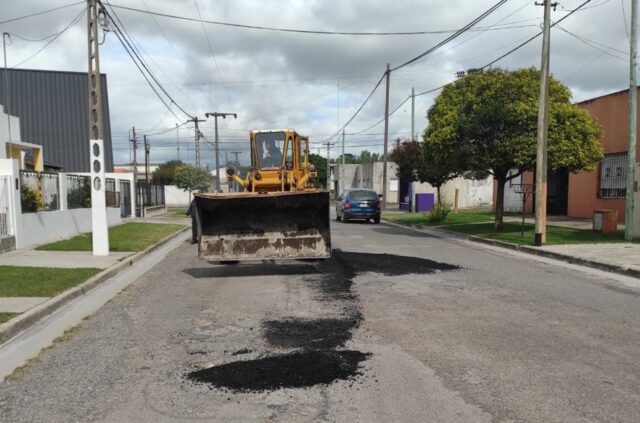 Trabajos de mantenimiento vial