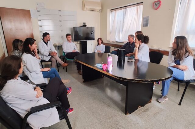 Wesner recorrió el hospital