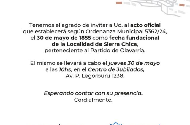Acto oficial por el
