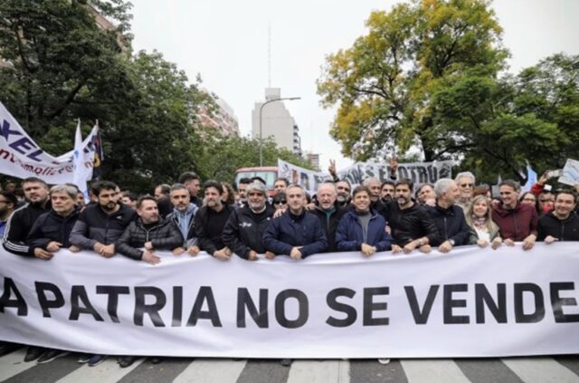 Axel Kicillof participó de