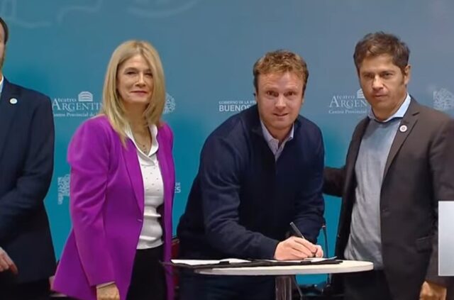 Axel Kicillof transfirió