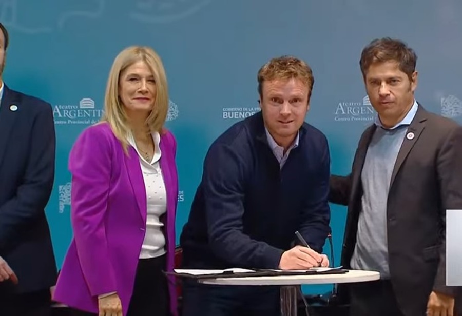 Axel Kicillof transfirió