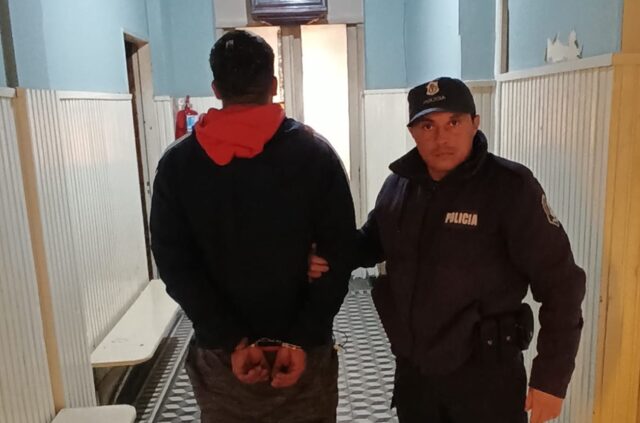 Detuvieron a un hombre