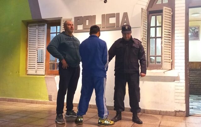 Detuvieron a un hombre