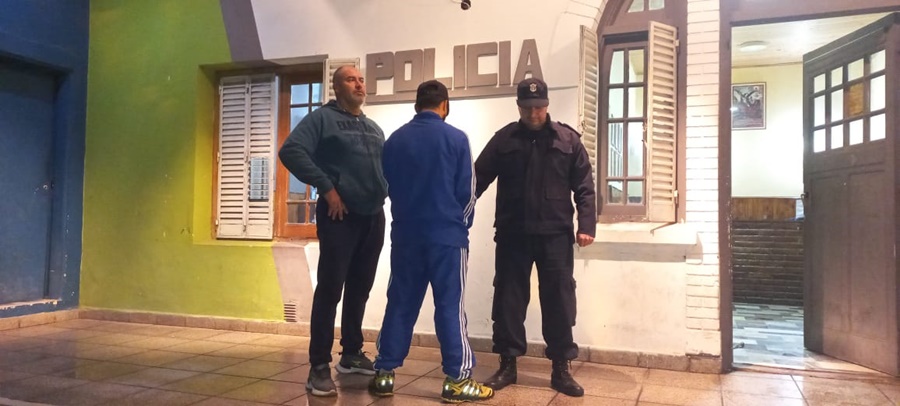 Detuvieron a un hombre