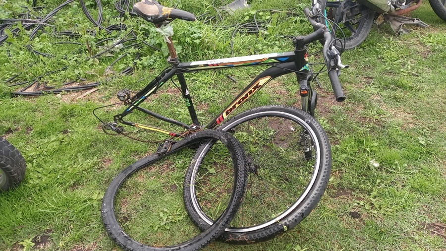 Encontraron una bici