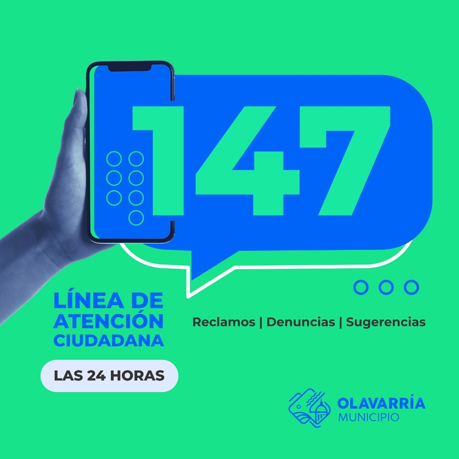 Línea telefónica 147 de