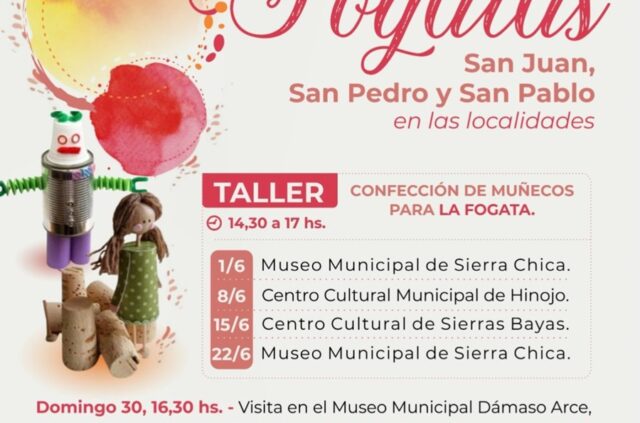 Se preparan las fogatas
