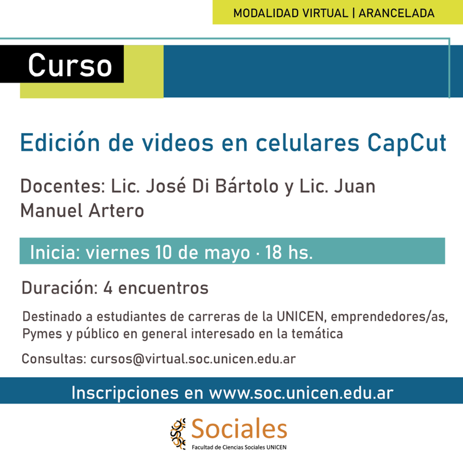 Sociales dictará un curso