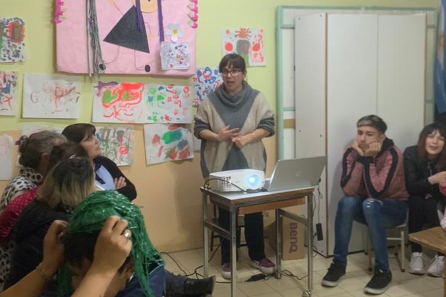Charla sobre género en