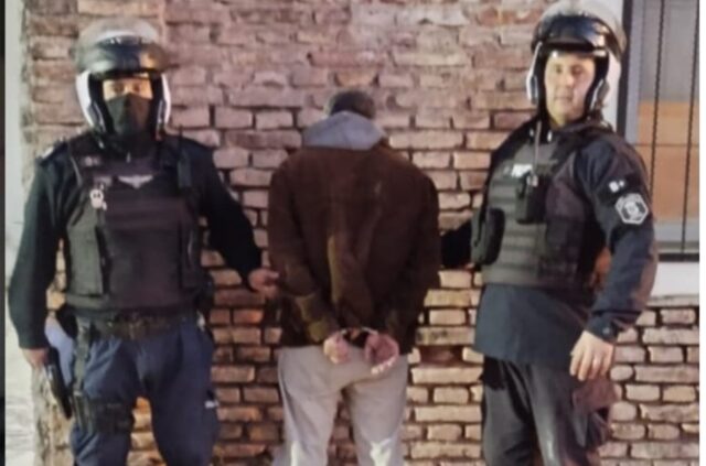 Detuvieron a un hombre