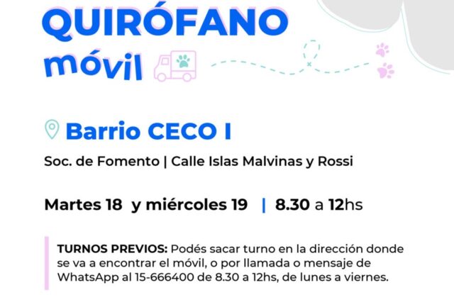 El Quirófano Veterinario Móvil