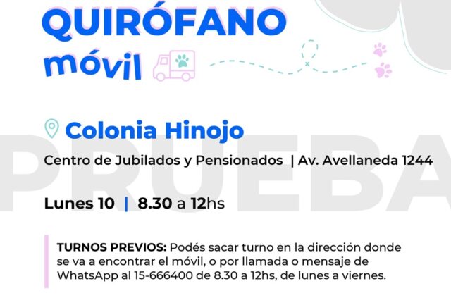 El Quirófano Veterinario Móvil