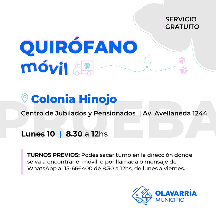 El Quirófano Veterinario Móvil