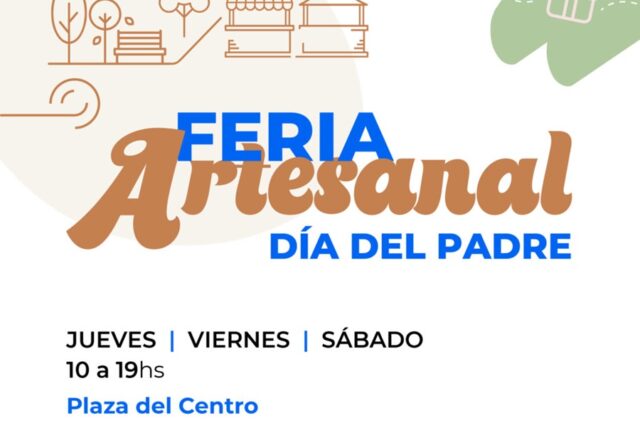 Habrá feria de artesanos