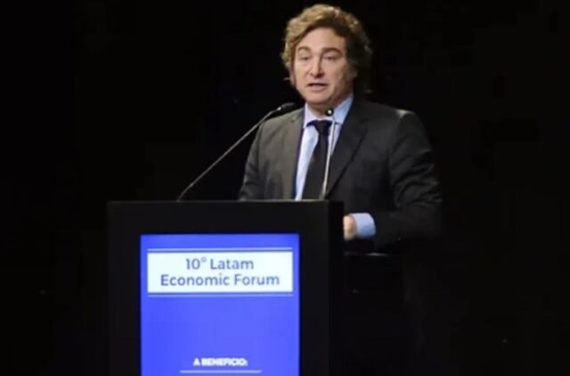 Javier Milei recargado