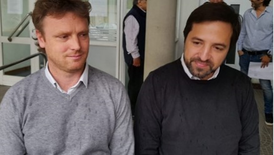 Kreplak junto a Wesner
